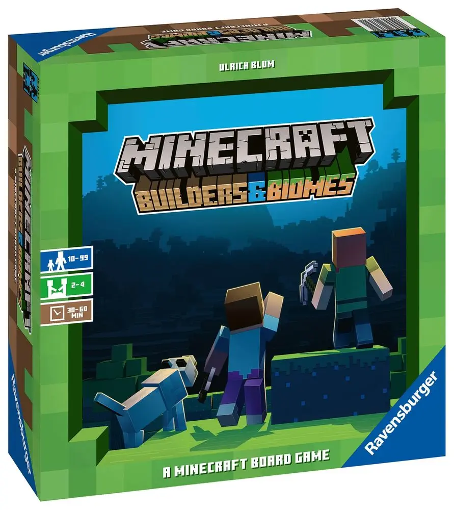 Ravensburger Minecraft: Builders & Biomes - desková hra - CZ