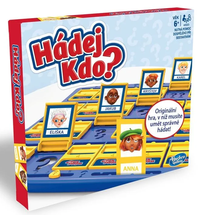 Hasbro Hádej kdo? - desková hra - CZ