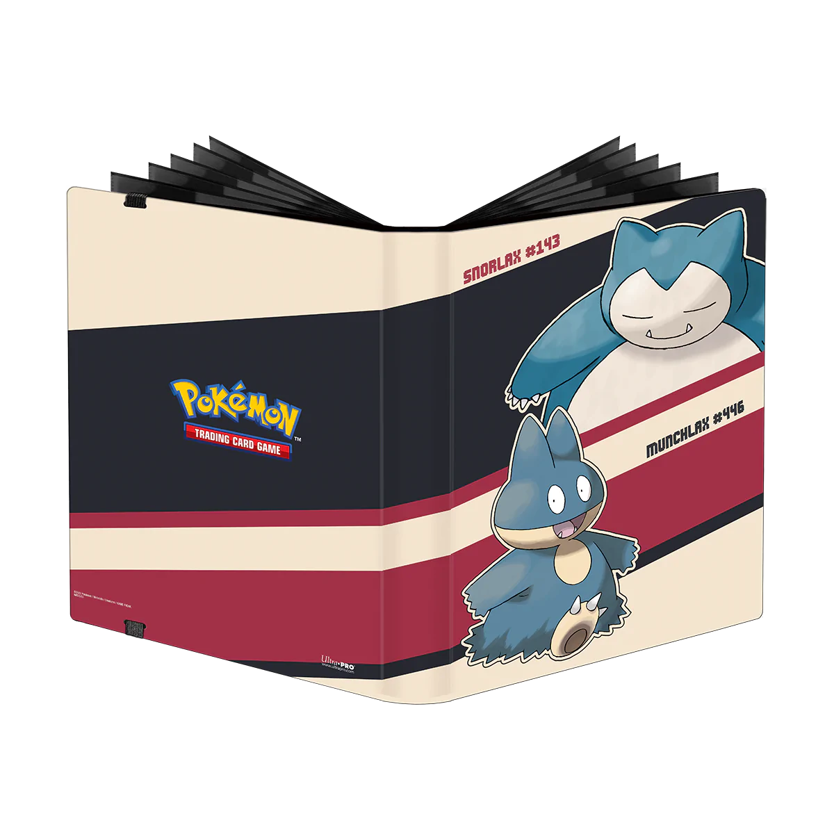 Ultra Pro Pokémon -  A4 album na karty - Snorlax and Munchlax 9-Pocket PRO-Binder