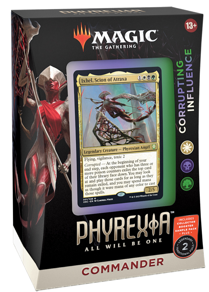 Wizards of the Coast Magic: The Gathering Phyrexia: All Will Be One - Commander Deck - Rebellion Rising