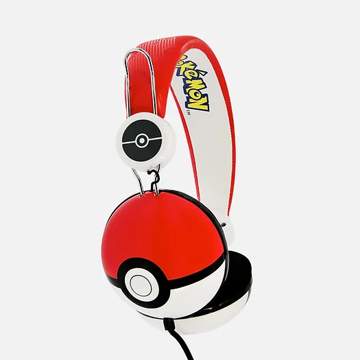 OTL - sluchátka pro děti - Pokébal Red