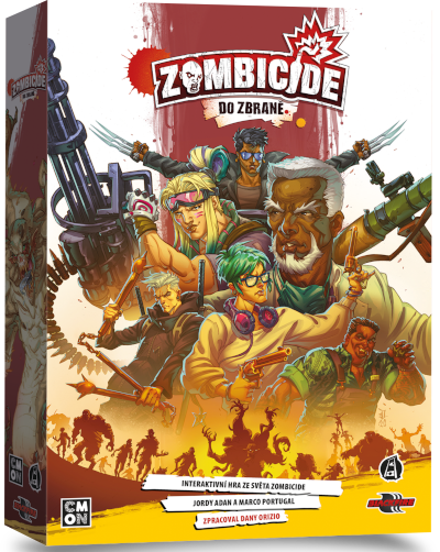 CMON Zombicide: Do zbraně - desková hra - CZ