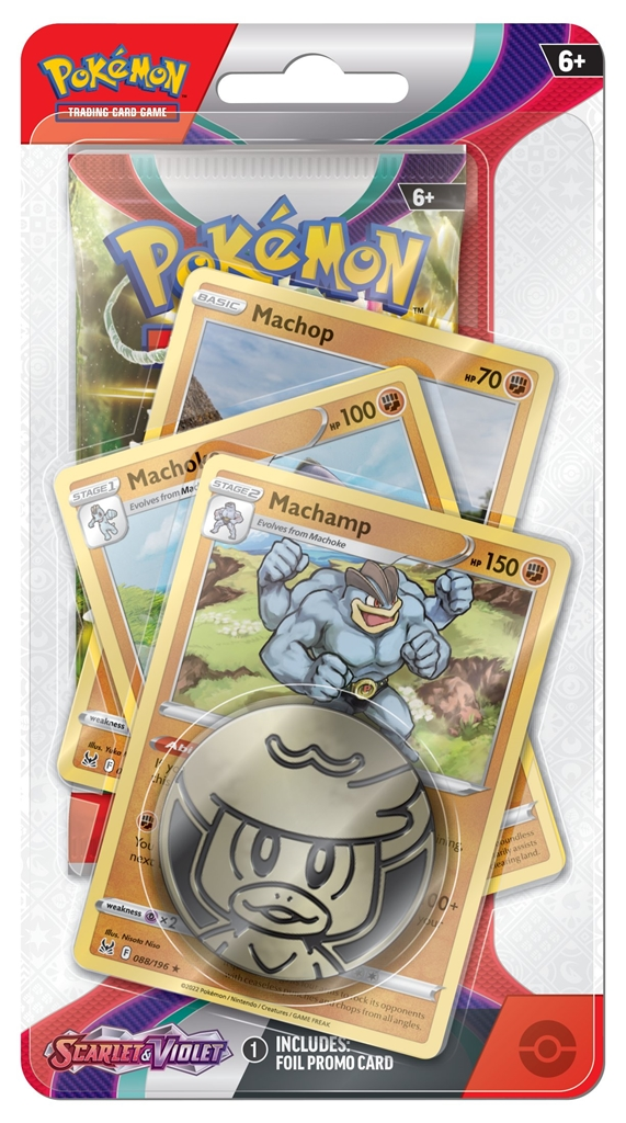 Nintendo Pokémon TCG: Scarlet & Violet - Premium Checklane Blister - Machamp (EN)