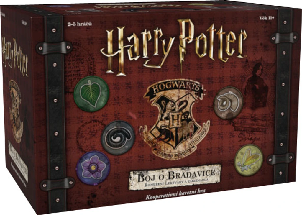 USAopoly Harry Potter: Boj o Bradavice - rozšíření karetní hry - Lektvary a zaklínadla