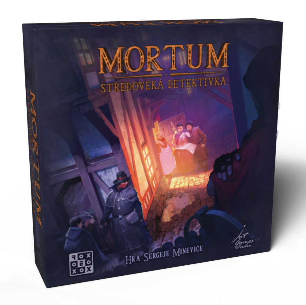 Jet Games Studio Mortum: Středověká detektivka - desková hra - CZ