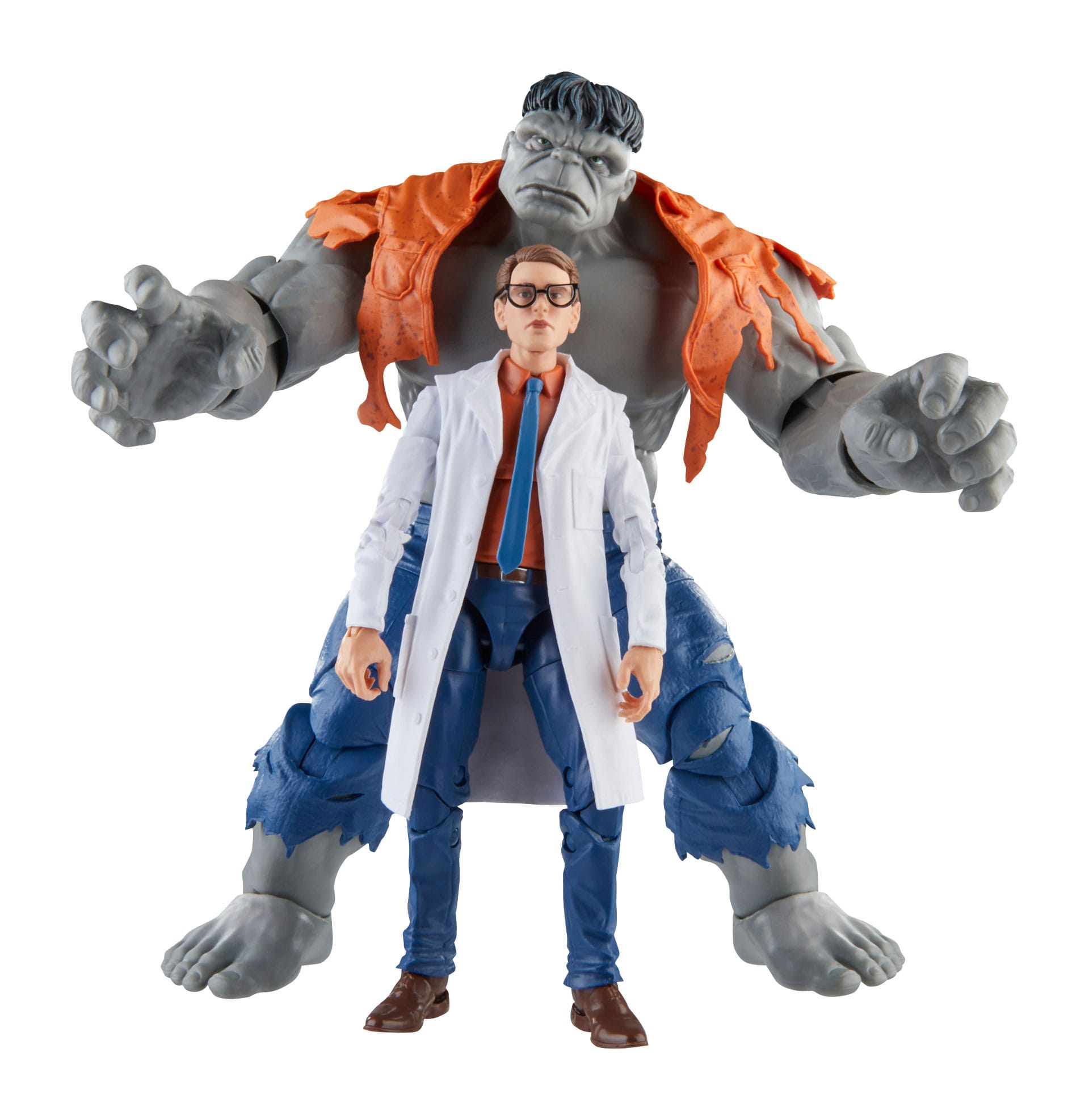 Hasbro Avengers Marvel Legends - akční figurky - Gray Hulk & Dr. Bruce Banner