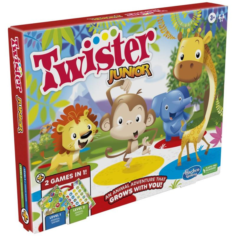 Hasbro Twister Junior - společenská hra - CZ/SK