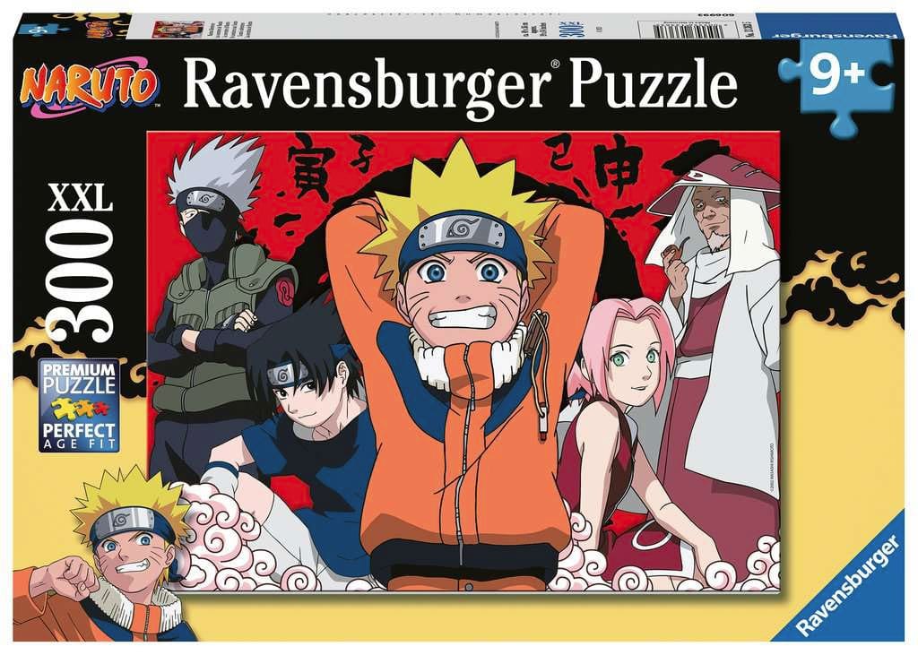 Ravensburger Naruto - puzzle - Naruto's Adventures - 300 XXL dílků