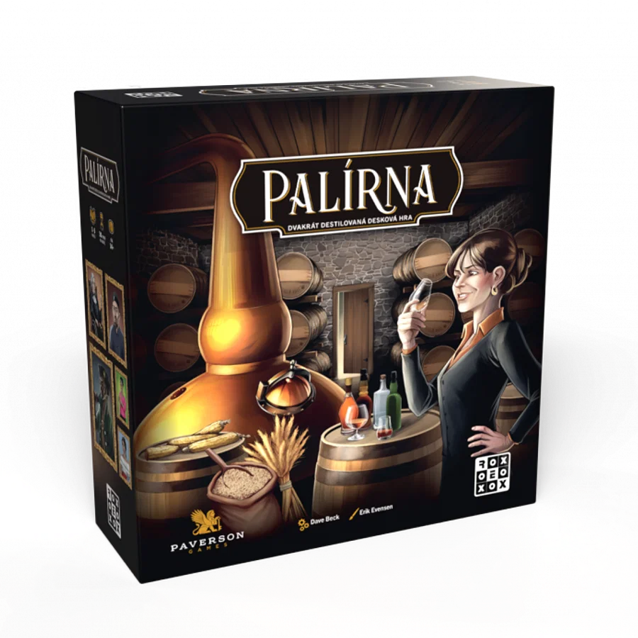 Paverson Games Palírna - desková hra - CZ