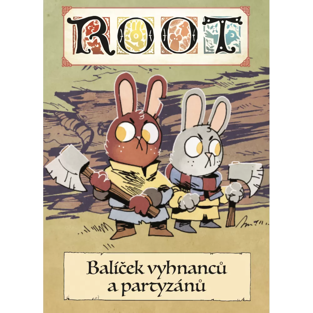Leder Games Root: Balíček vyhnanců a partyzánů - rozšíření deskové hry - CZ