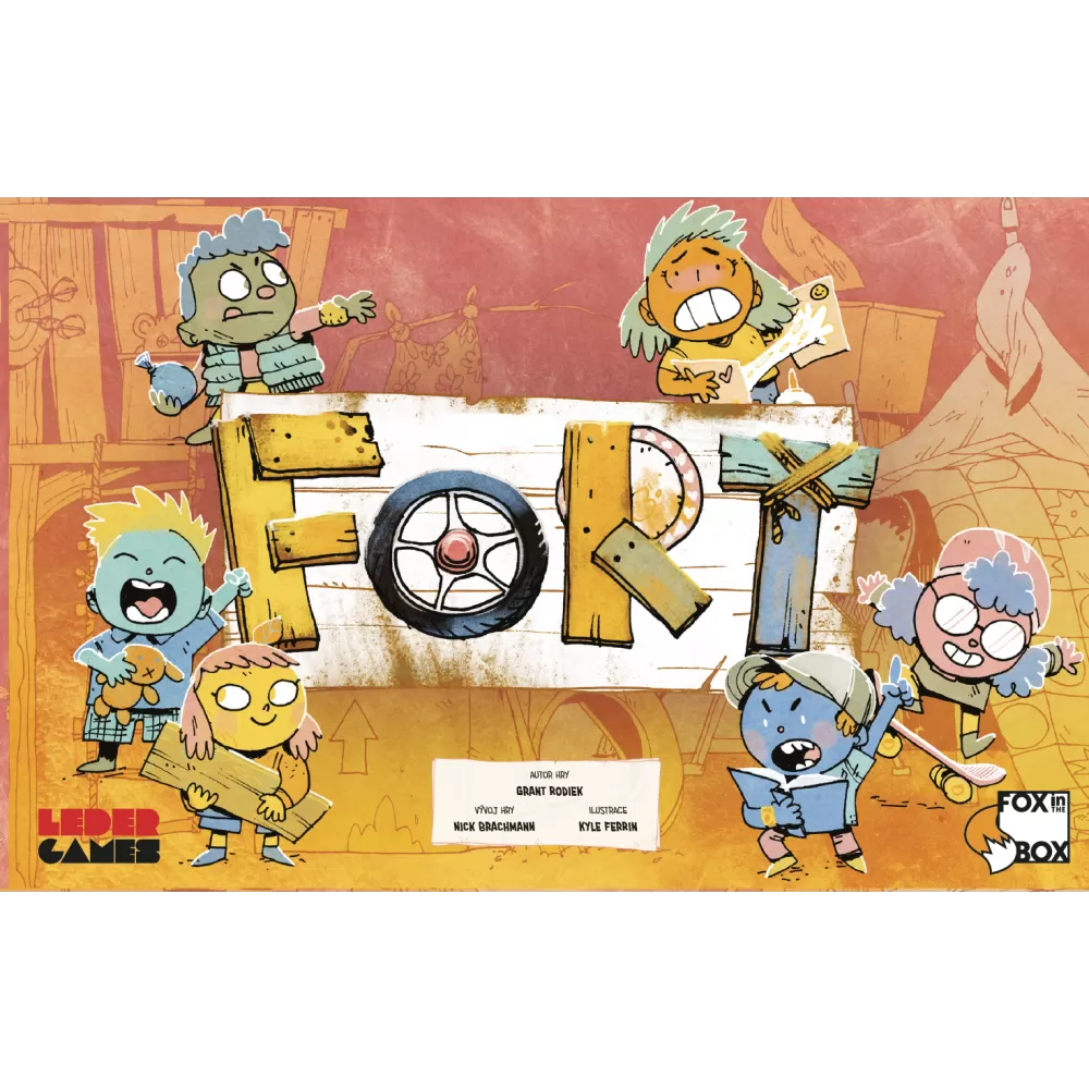 Leder Games Fort - karetní hra - CZ