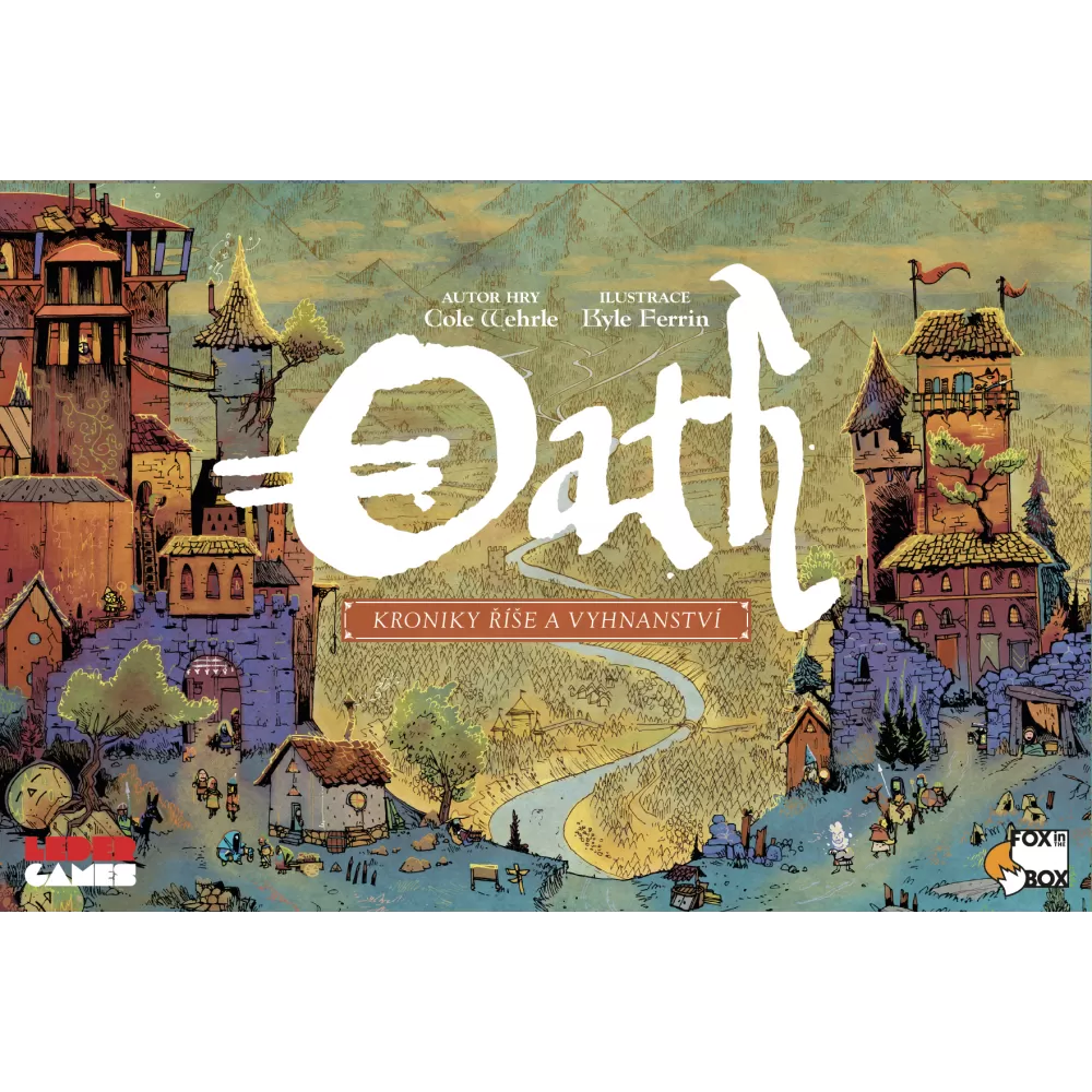 Leder Games Oath: Kroniky říše a vyhnanství - desková hra - CZ