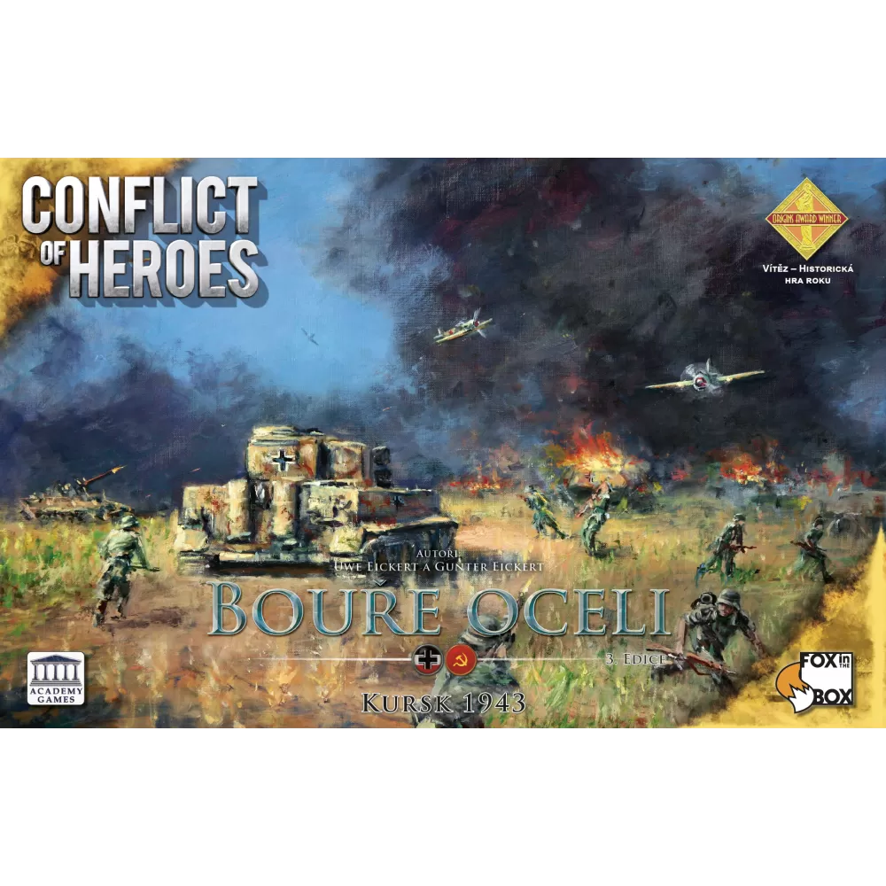 Academy Games Conflict of Heroes: Bouře oceli - desková hra - CZ