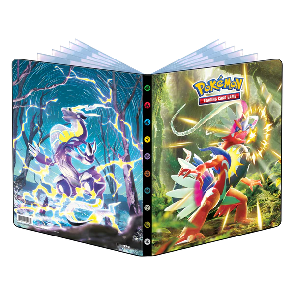 Ultra Pro Pokémon - A4 album na karty - Scarlet and Violet (Koraidon and Miraidon)
