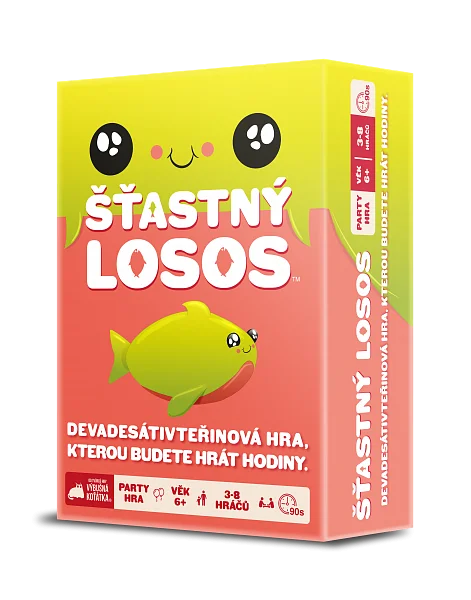Exploding Kittens Šťastný losos - karetní hra - CZ