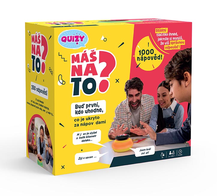 Quizy Máš na to? - společenská hra