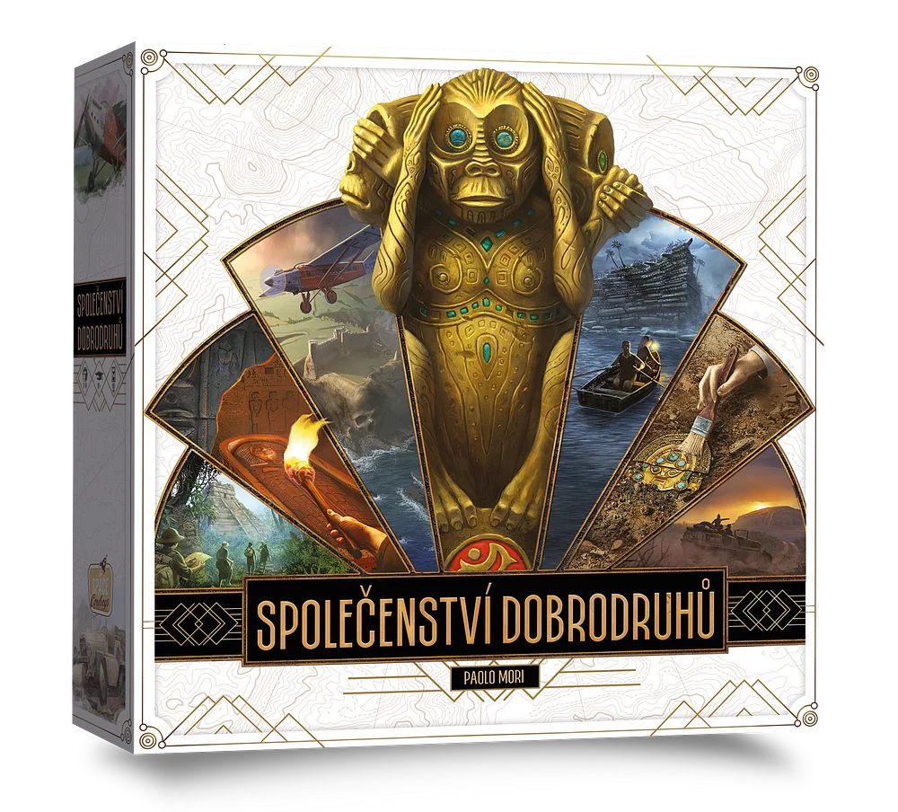 Space Cowboys Společenství dobrodruhů - desková hra - CZ