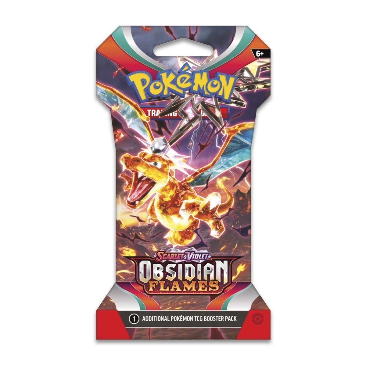 Nintendo Pokémon TCG: Scarlet & Violet Obsidian Flames - Sleeved Booster (EN)