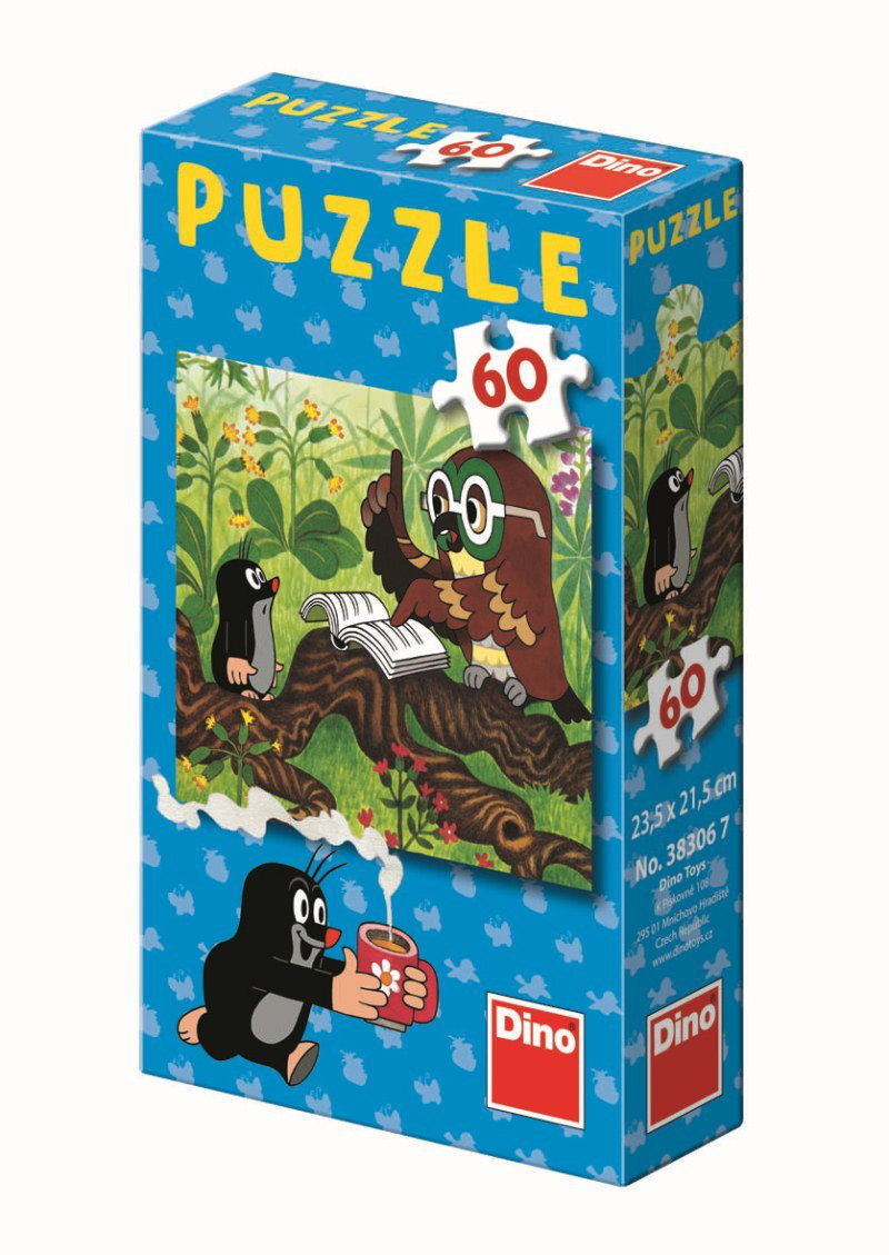 Dino Jak Krtek uzdravil myšku 60D - puzzle