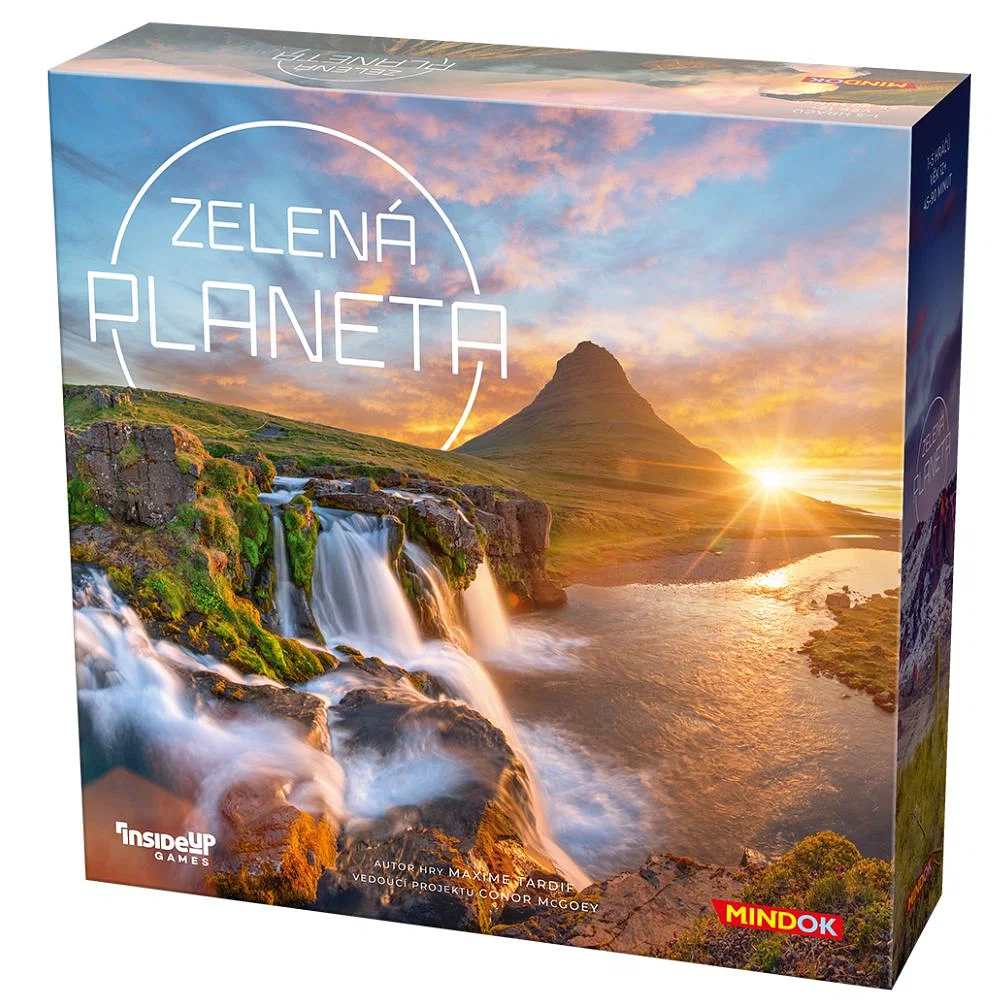 Inside Up Games Zelená planeta - karetní hra - CZ