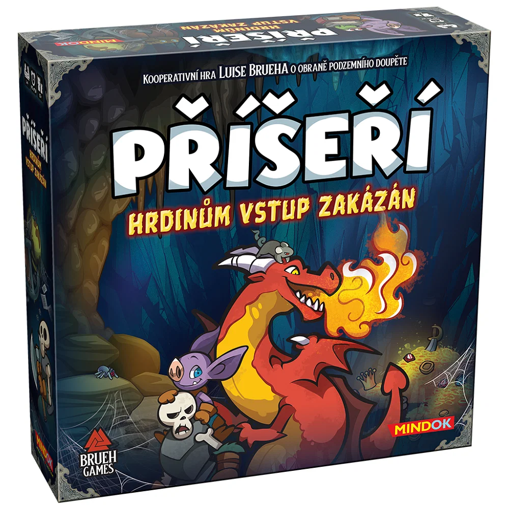 Brueh Games Příšeří: Hrdinům vstup zakázán - desková hra - CZ