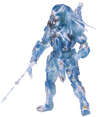 Hiya Toys Aliens vs. Predator - akční figurka - Active Camouflage Scar