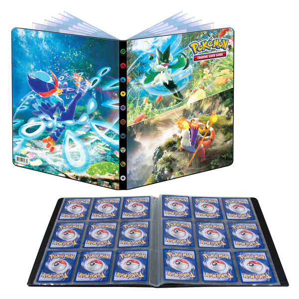 Ultra Pro Pokémon - A4 album na karty - Skeledirge, Meowscarada and Quaquaval