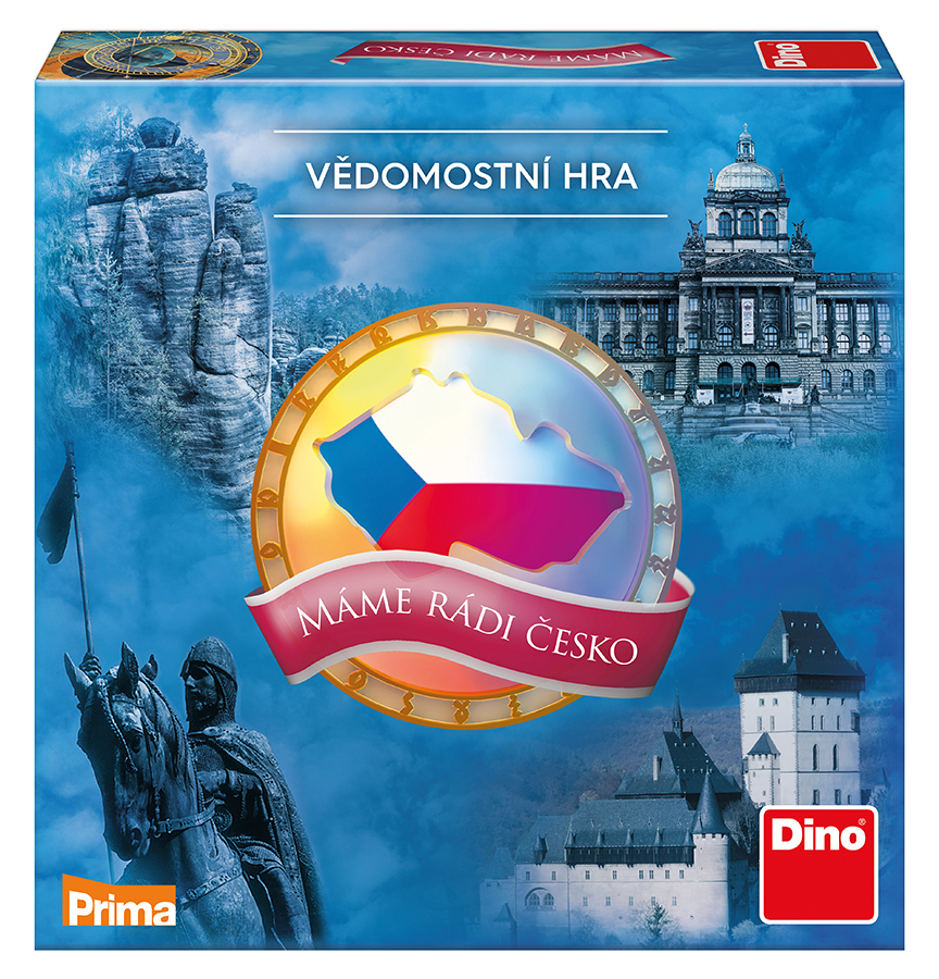 Dino MÁME RÁDI ČESKO - Rodinná hra