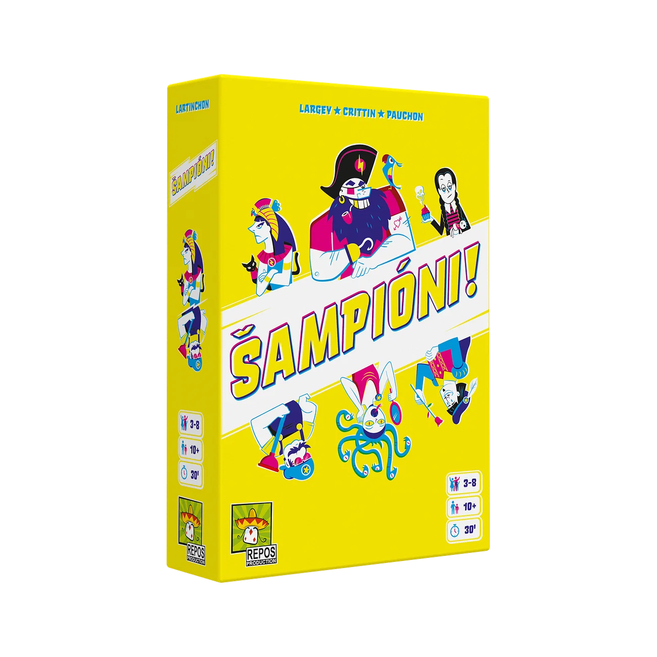 Repos Production Šampióni! - párty hra - CZ