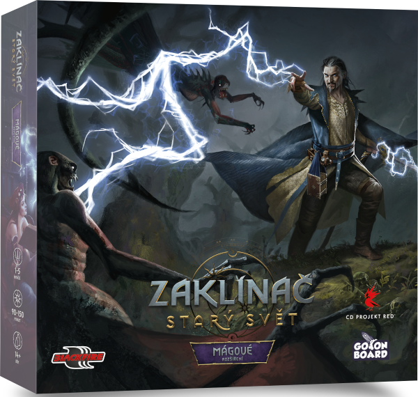 Go On Board Zaklínač: Starý svět - rozšíření deskové hry - Mágové (CZ)