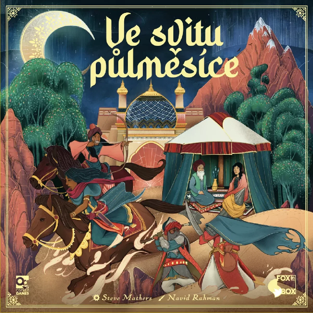 Osprey Games Ve svitu půlměsíce - desková hra - CZ