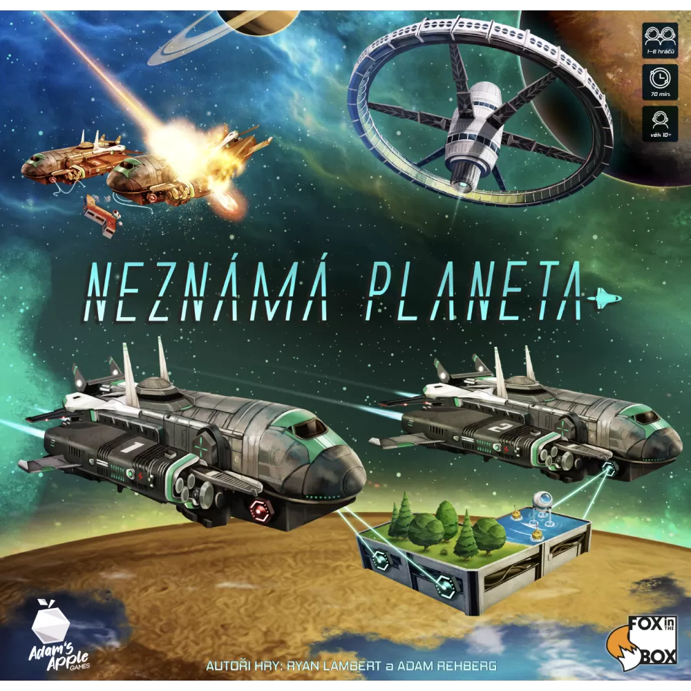 Adam's Apple Games Neznámá planeta - desková hra - CZ
