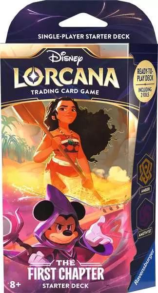 Ravensburger Disney Lorcana TCG - The First Chapter - Amber & Amethyst Starter Deck (EN)