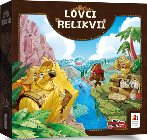 Korea Board Games Lovci relikvií - desková hra - CZ