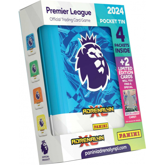 Panini Premier League 2024 - sběratelské karty - Adrenalyn XL Pocket Tin (EN)