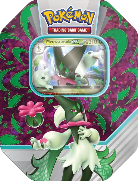 Nintendo Pokémon TCG: Paldea - Partners Tin - Meowscarada ex (EN)