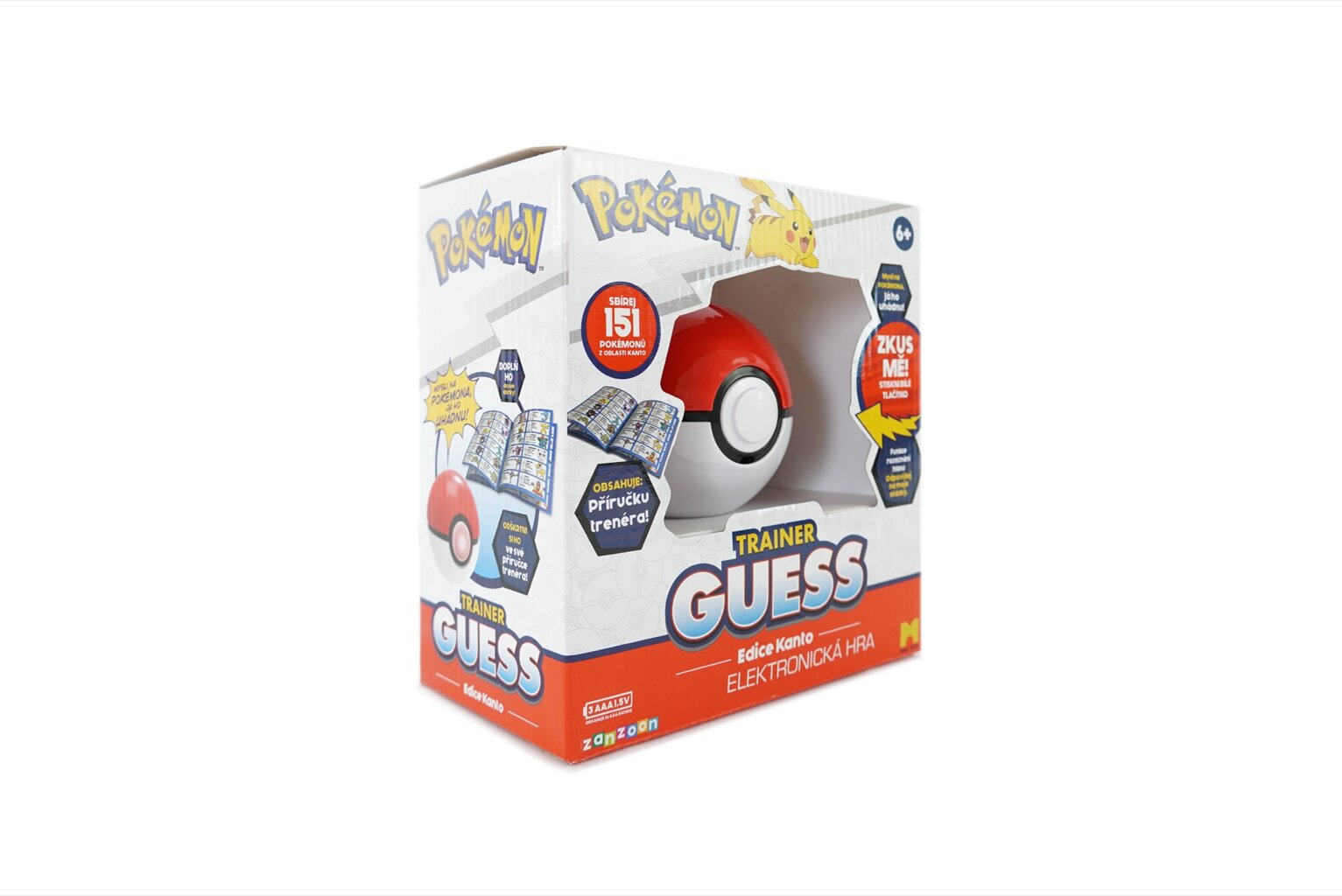 MAC TOYS Pokémon - elektronická hra - Trainer Guess (CZ)
