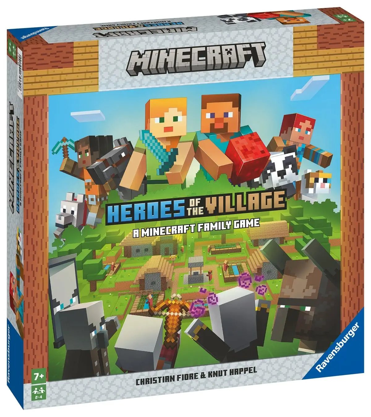 Ravensburger Minecraft - desková hra - Heroes of the Village (CZ)