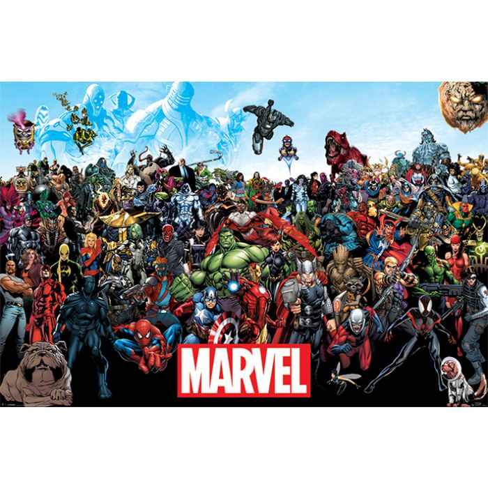 Pyramid International Marvel - plakát - Universe