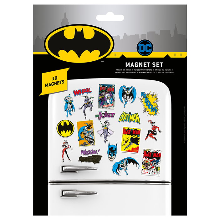 Pyramid International DC Comics - sada magnetek - Batman (19 ks)