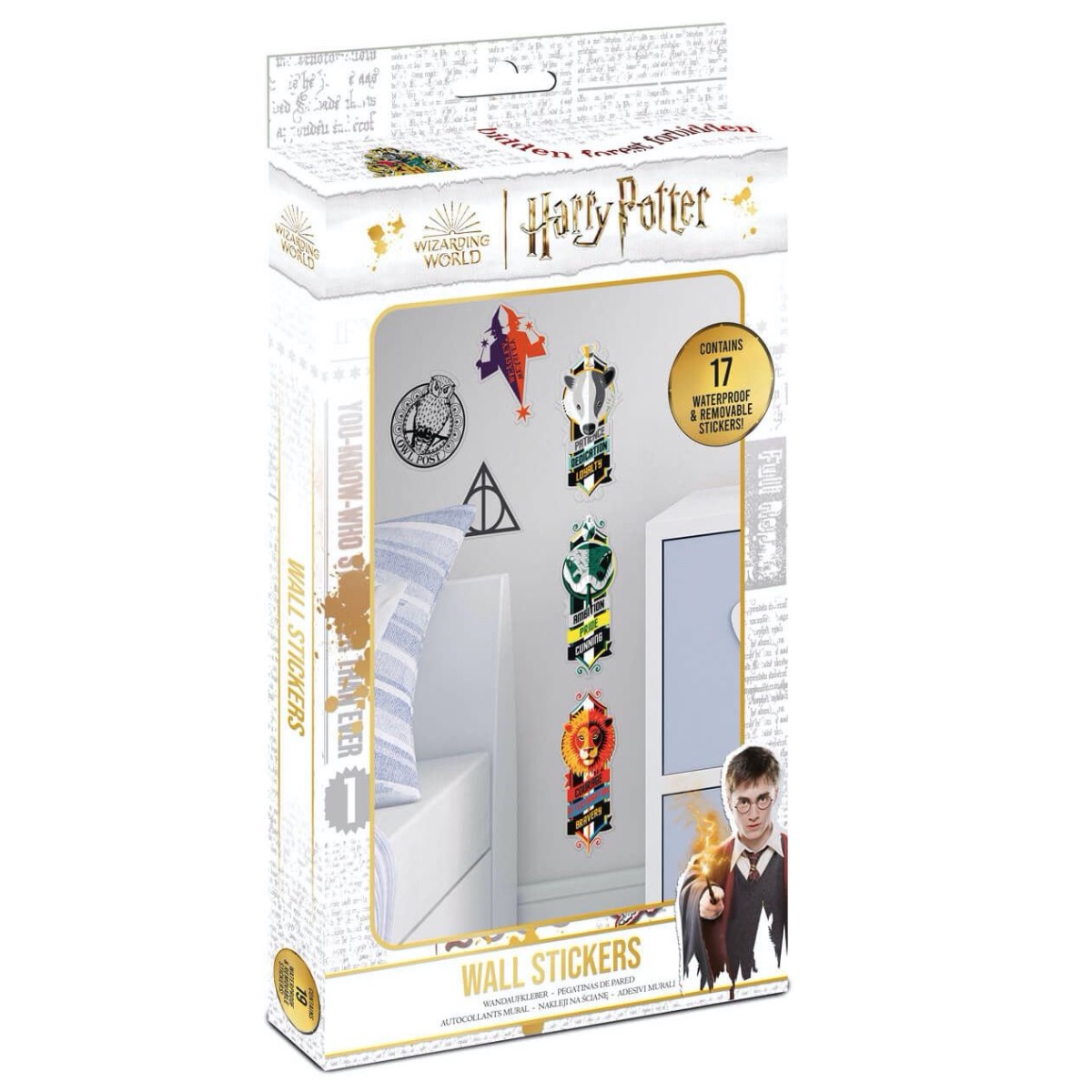 Pyramid International Samolepky na zeď Harry Potter