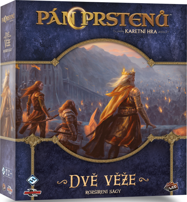 Fantasy Flight Games Pán Prstenů: Dvě věže - rozšíření karetní hry - CZ