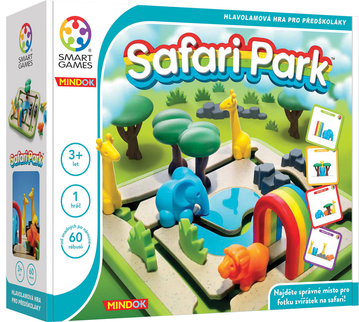 Smart Games Safari Park - hlavolamová hra - CZ