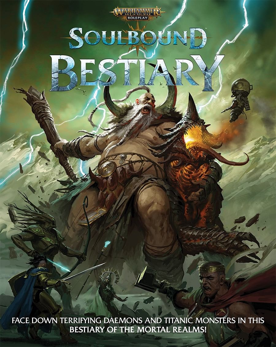 Cubicle 7 Entertainment Warhammer AOS Soulbound RPG: Bestiary