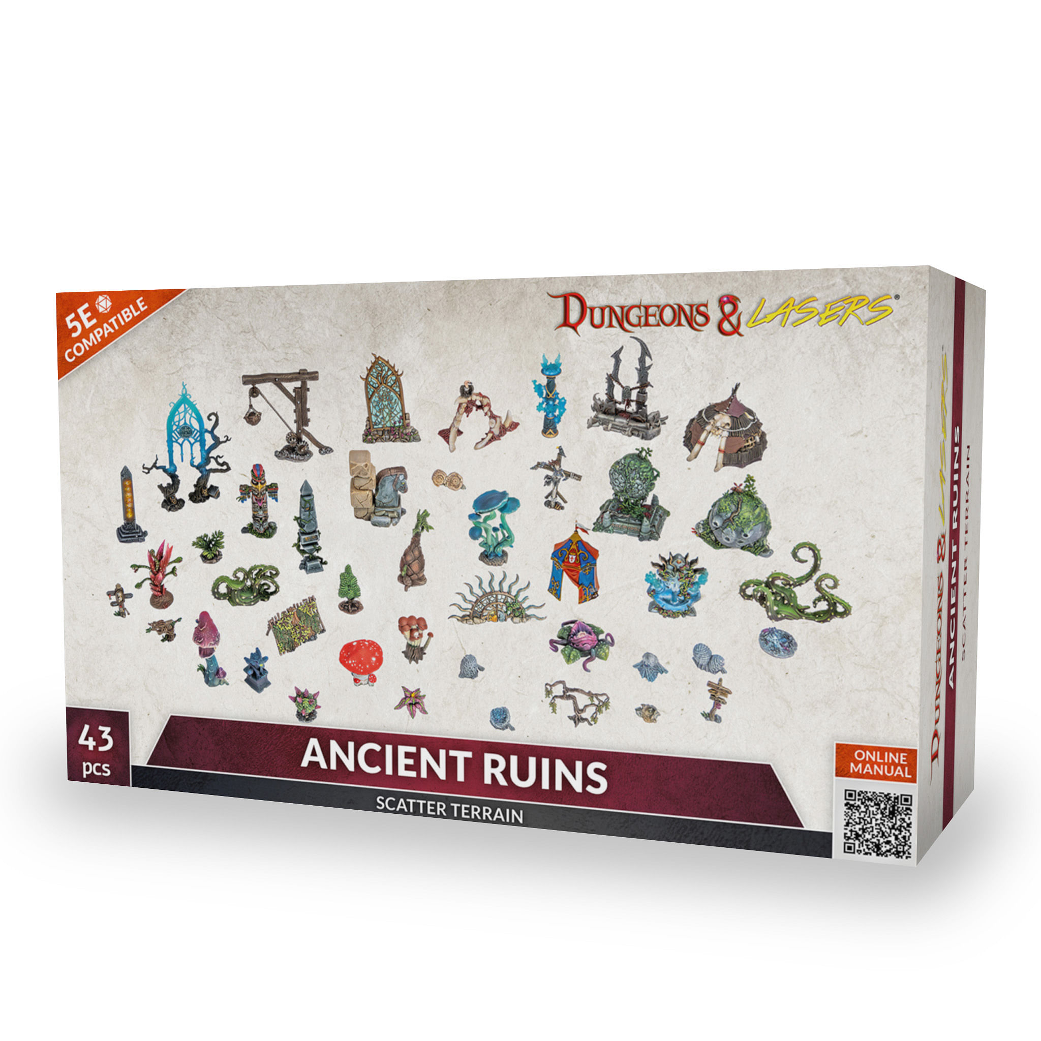Archon Studio Dungeons & Lasers: Ancient Ruins Scatter Terrain