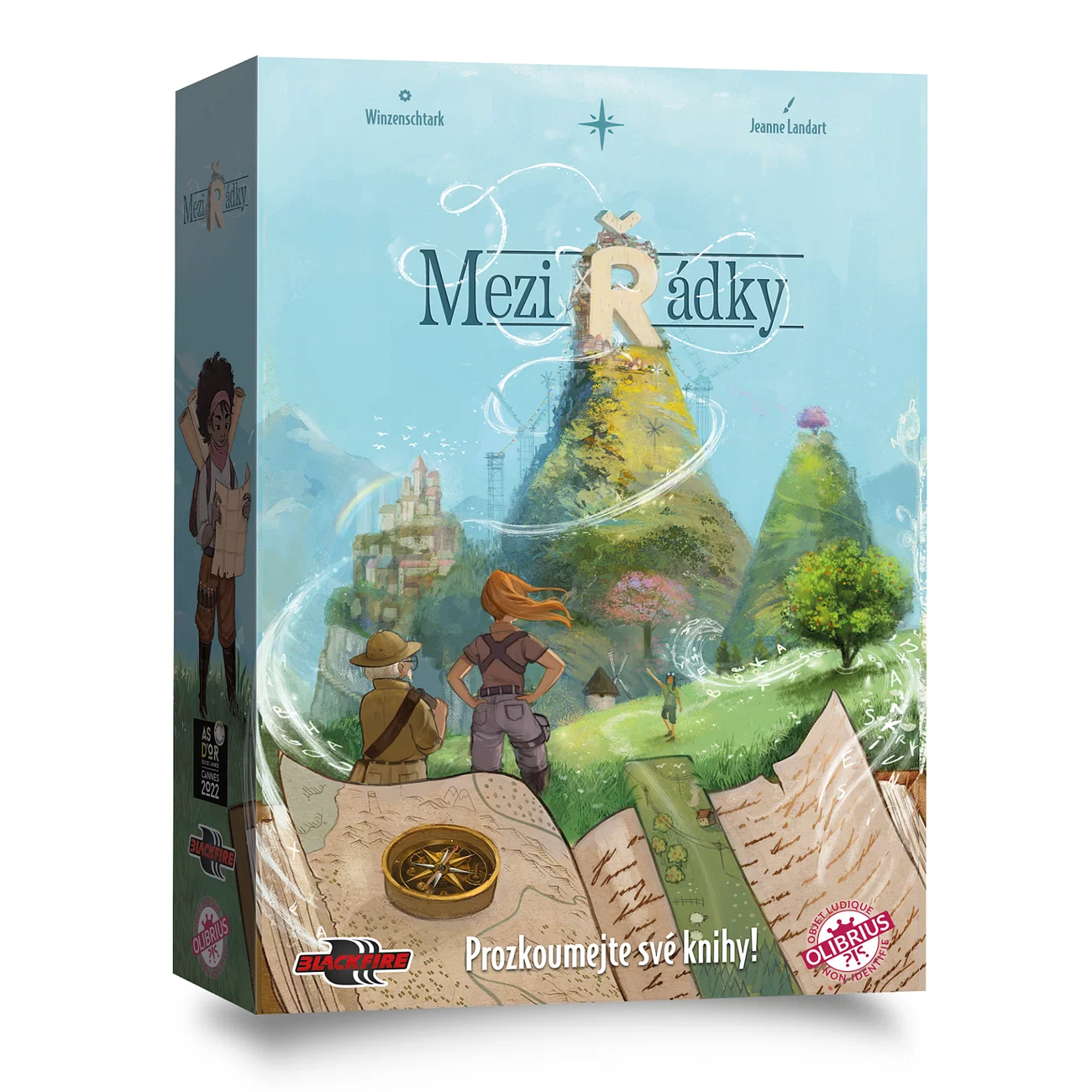 Olibrius Mezi řádky - desková hra - CZ