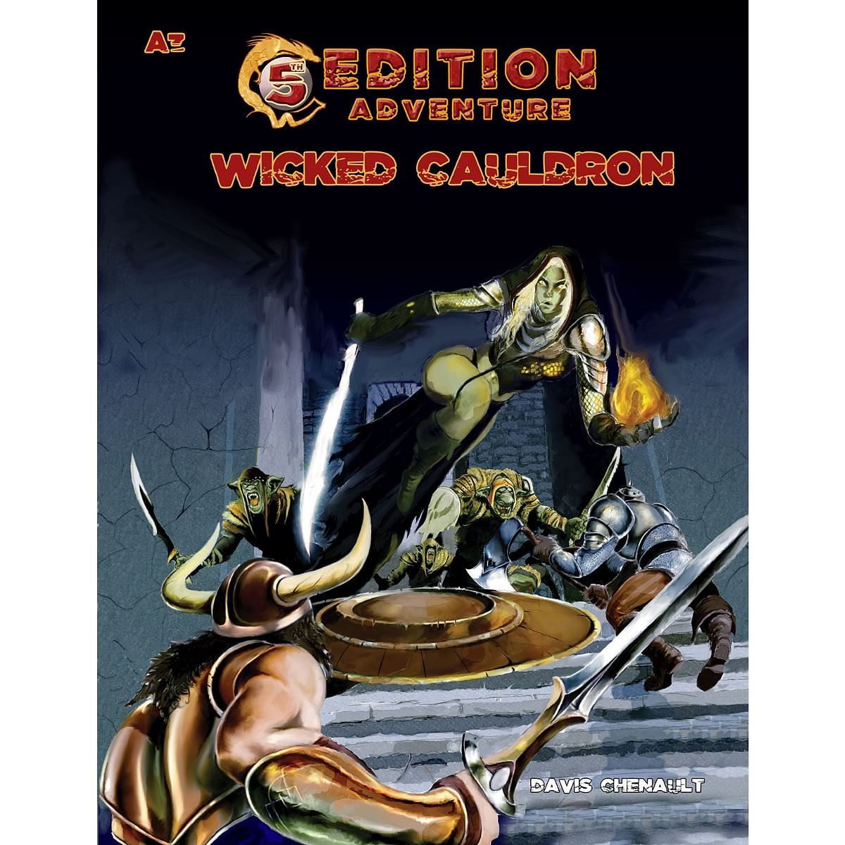Troll Lord Games 5th Edition Adventures: A3 - The Wicked Cauldron