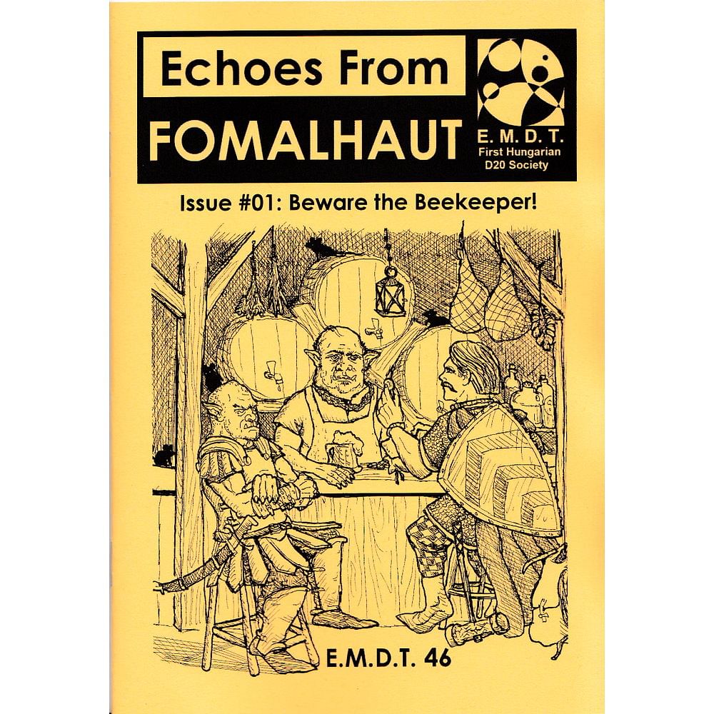 First Hungarian d20 Society Echoes From Fomalhaut 01: Beware the Beekeeper!