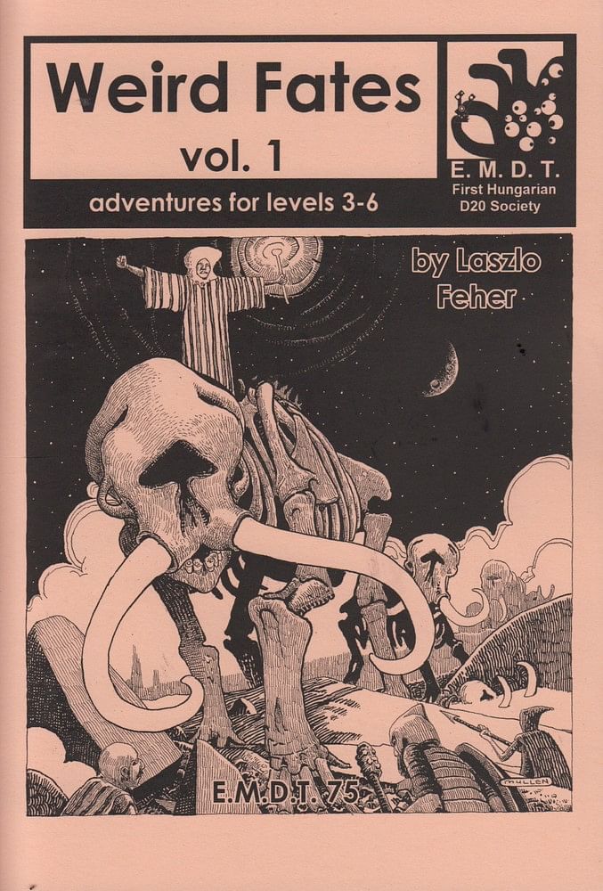 First Hungarian d20 Society Weird Fates, vol. 1