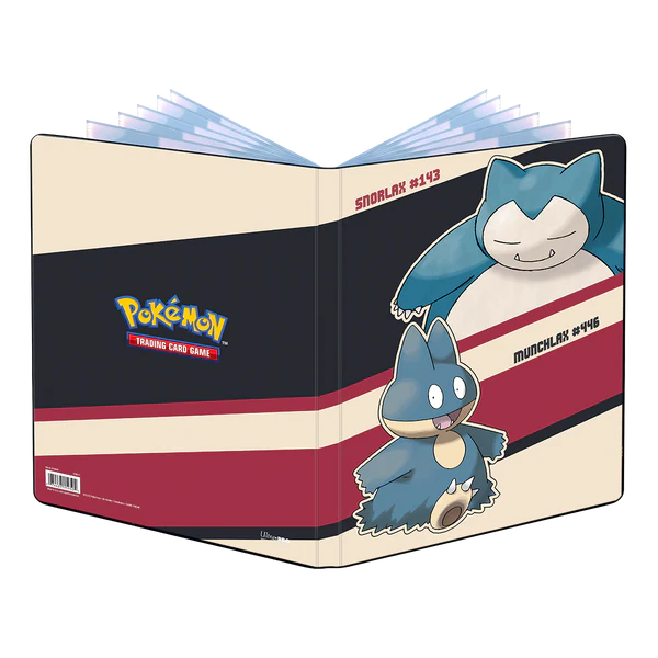 Ultra Pro Pokémon -  A4 album na karty - Snorlax and Munchlax